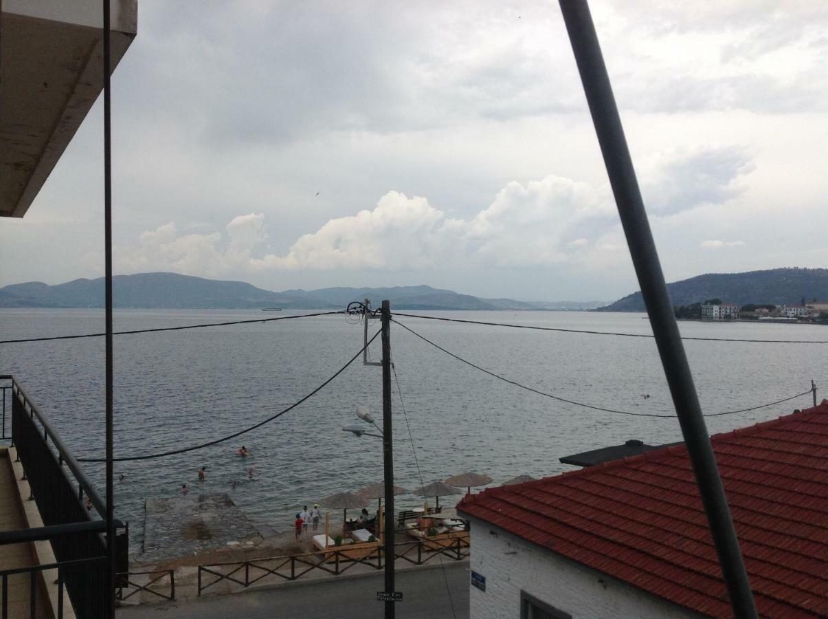 Filippos-Spectacular Area,,,,Panoramic,-Sea- View- Apartments-42M, Just Call On The Photo Number, For Price,Vacancy Etc,,-Next To Vallis Hotel,, 15Meters From Seaside!!! Agria Exteriér fotografie